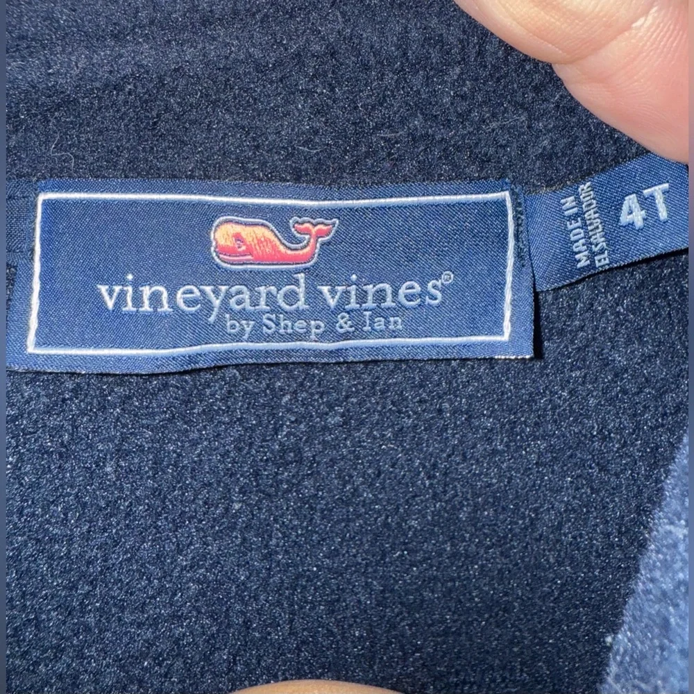 Vineyard Vines Harbor Fleece vest, size 4T